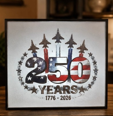 Military aircraft 250 years anniversary celebration