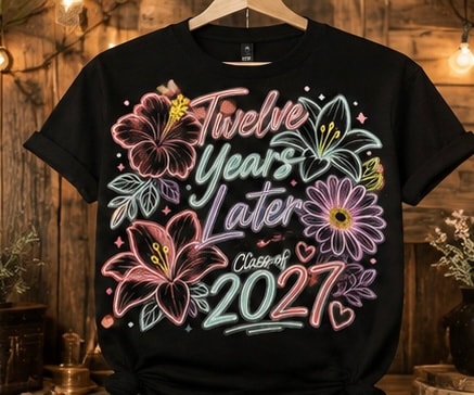 Twelve Years Later class of 2027 shirt